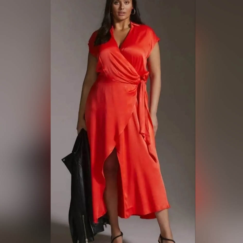 Maeve medium Yellow Midi Dress - Picture 3 of 16